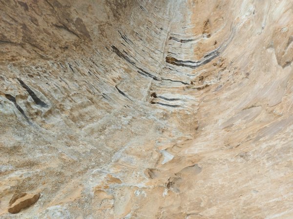 Landscape of rock cave
