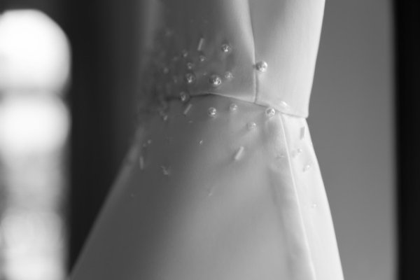 Black and white dress pearls