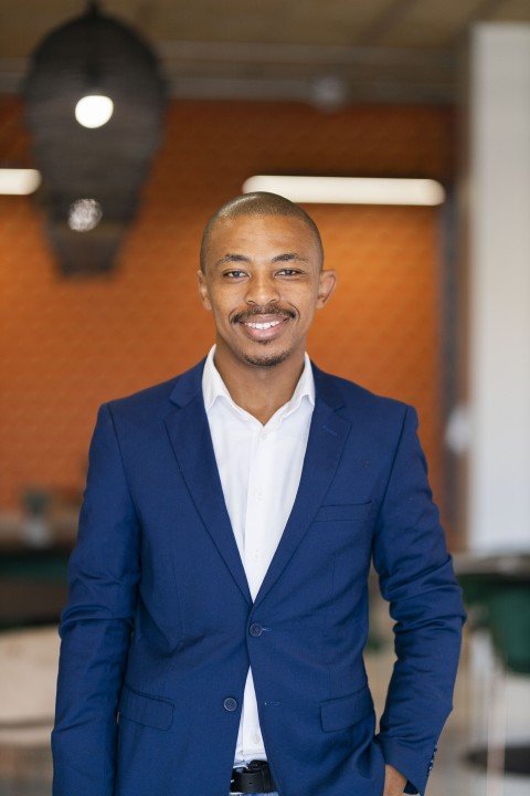 Black business man profile photo