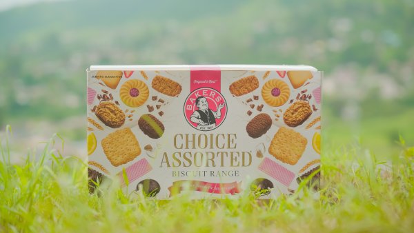 Choice assorted buscuits from Bakers, a South African Christmas
