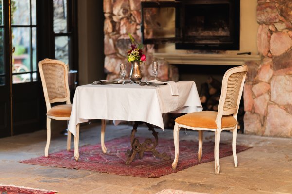 Dinner table for two