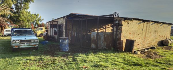 Farm scene in South Africa