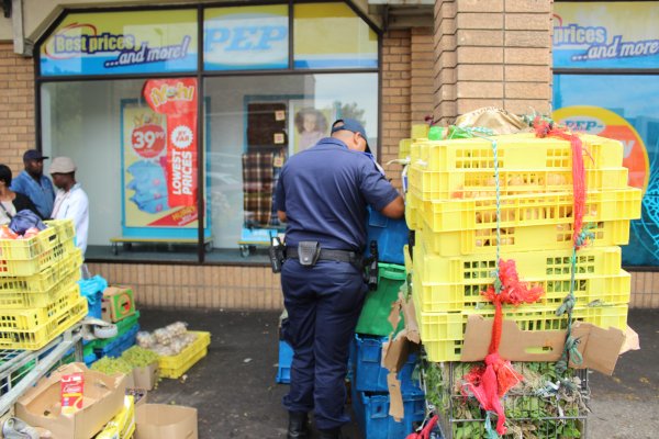 Law enforcement in informal trading in South Africa