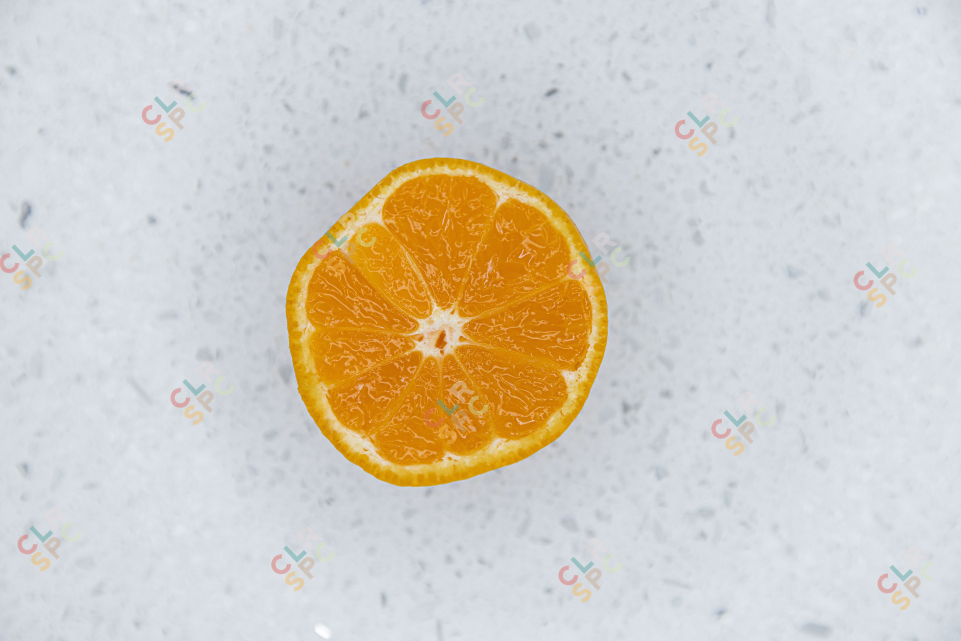 Sliced orange