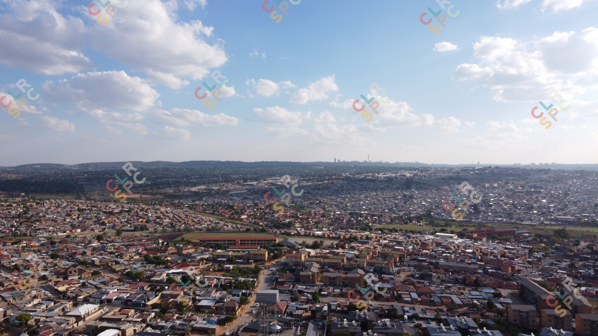 Joburg CBD from Alexandra view