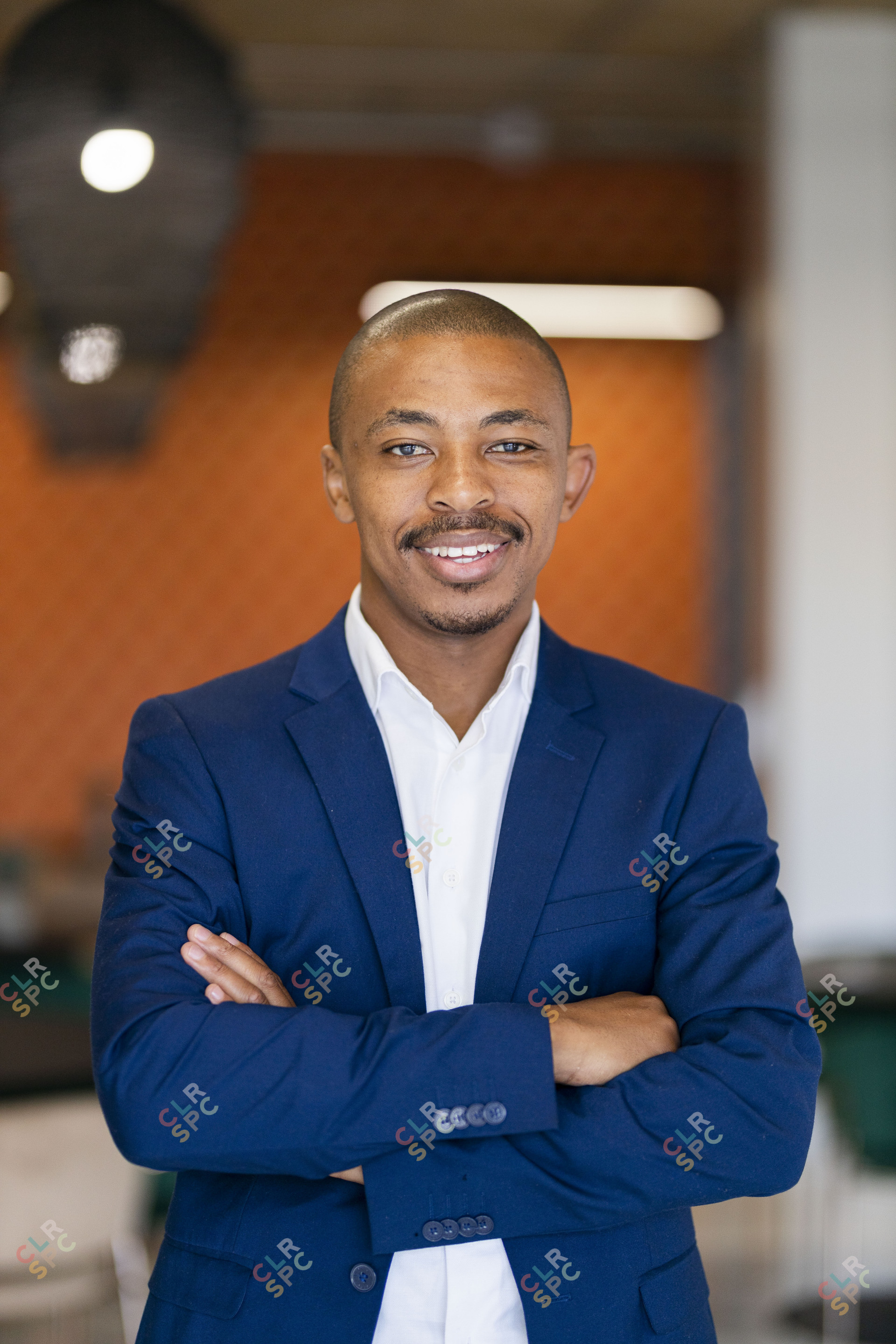 Black business man profile photo