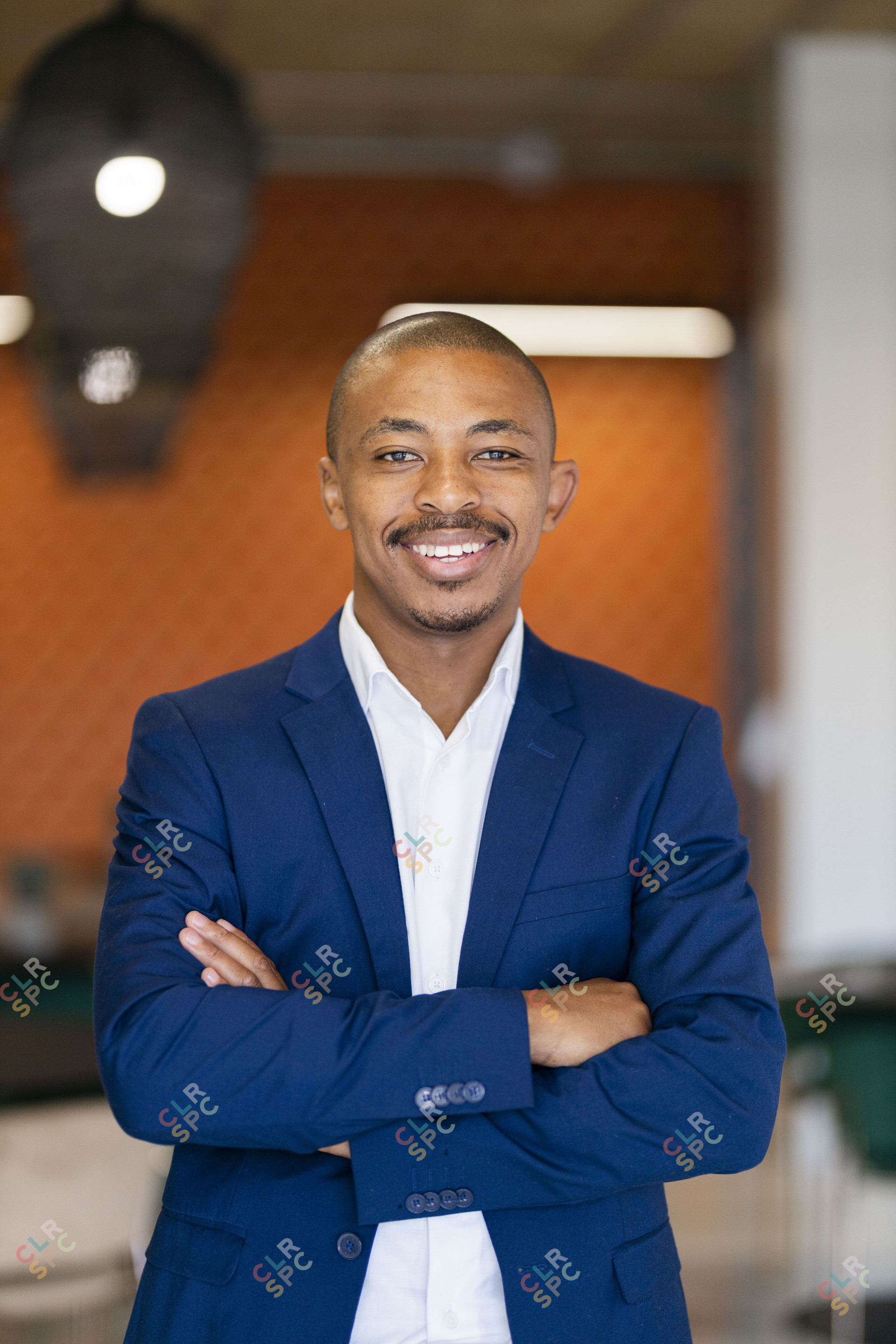 Black business man profile photo
