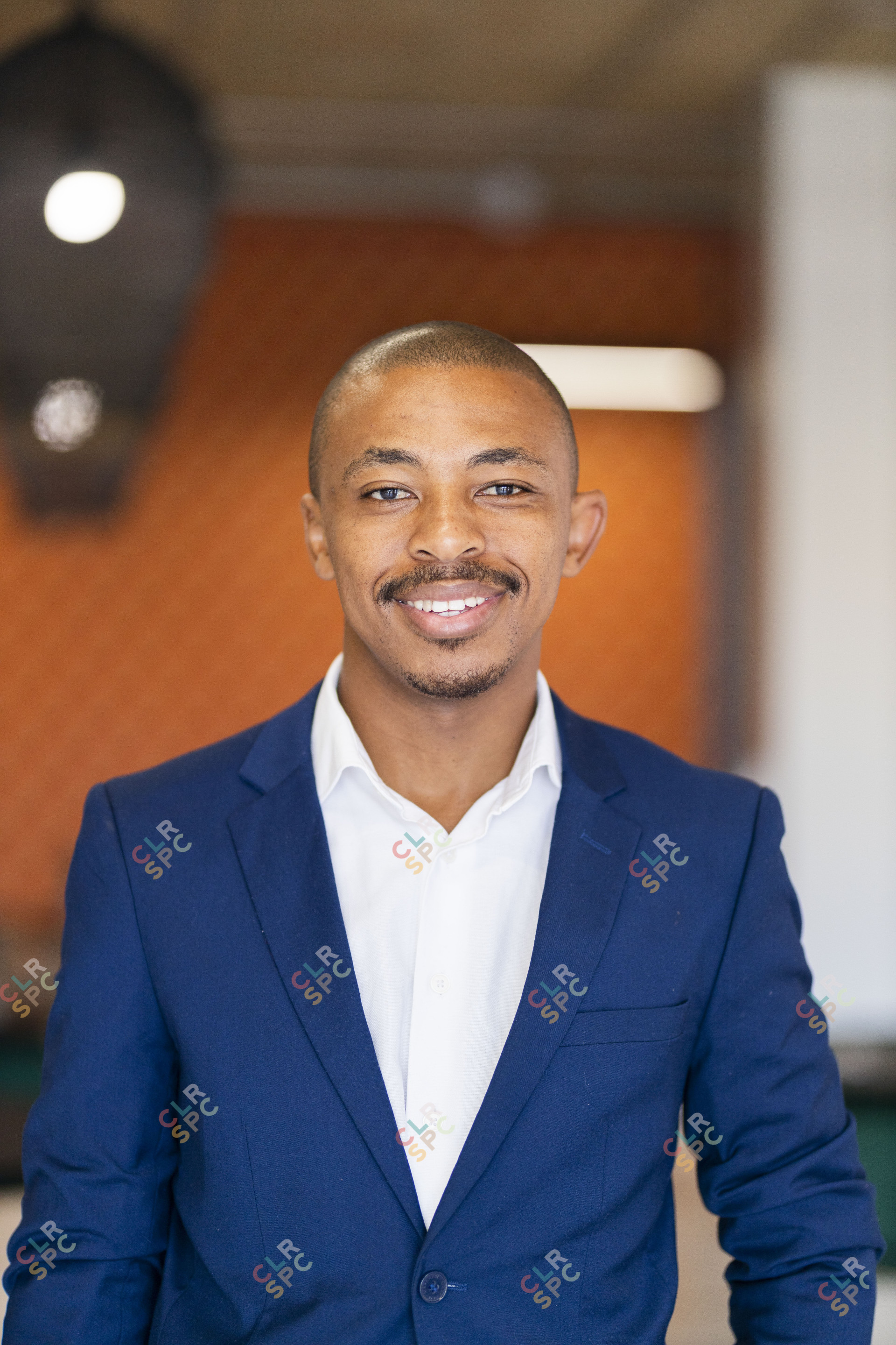 Black business man profile photo