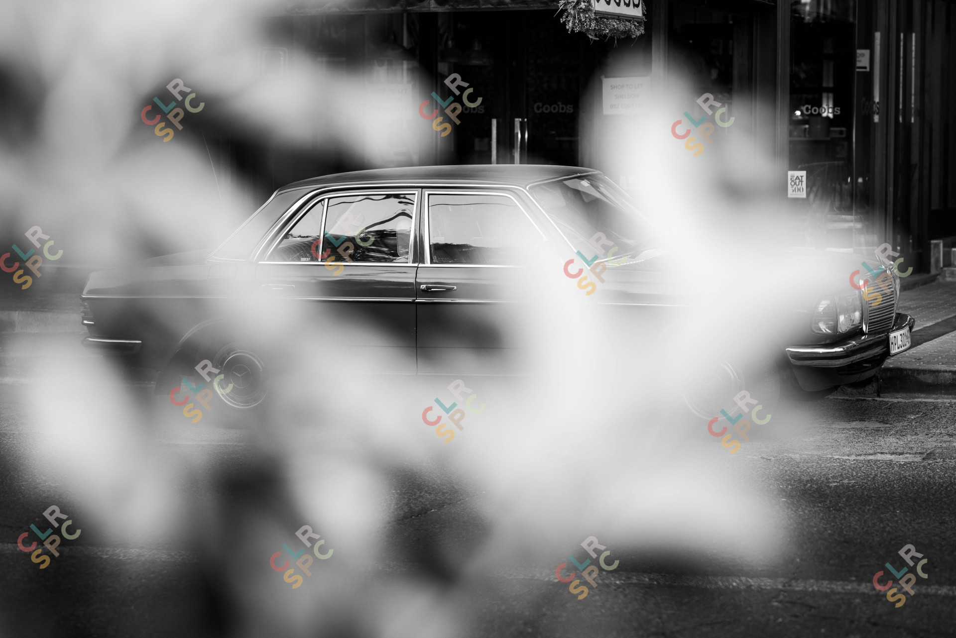 Mercedes Classic B&W