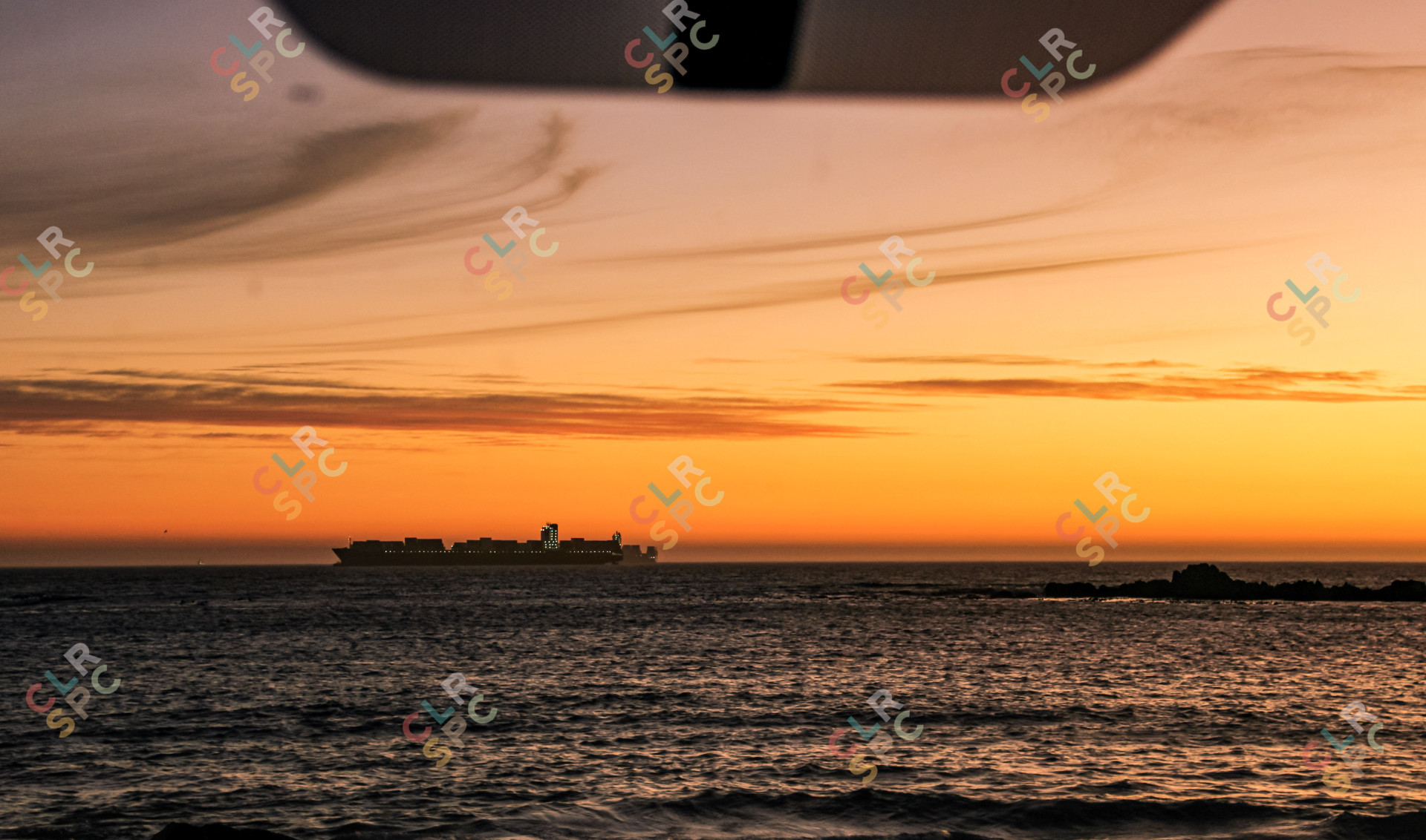 Sunset on the Horizon - Capetown