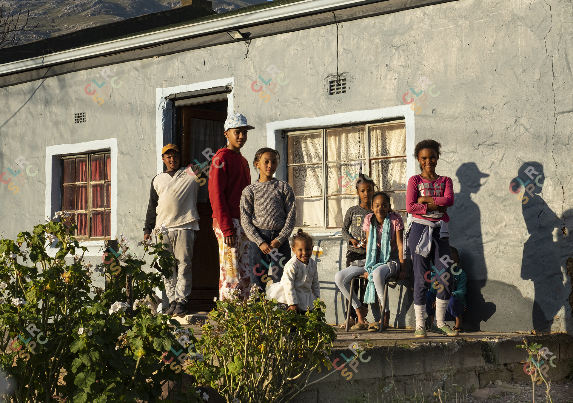 Family gathering in Greyton