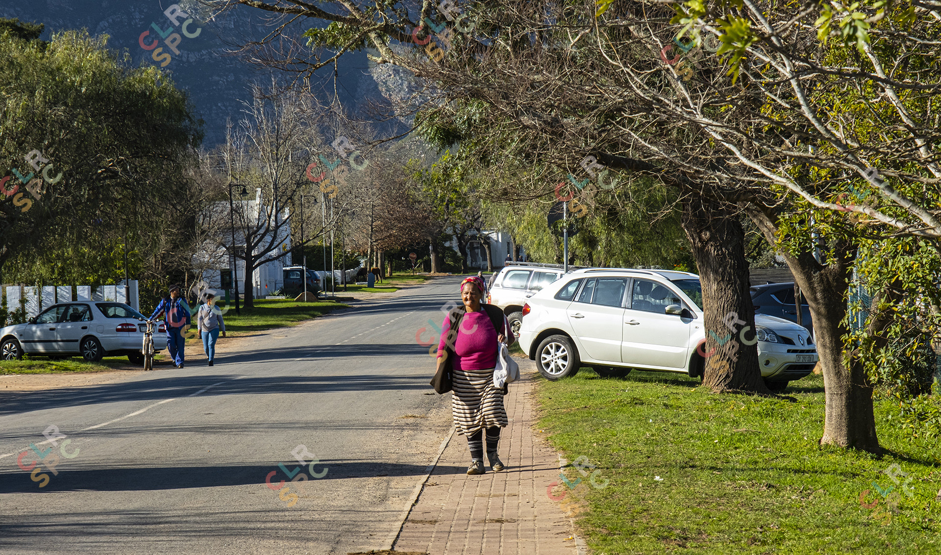 In the streets in Greyton