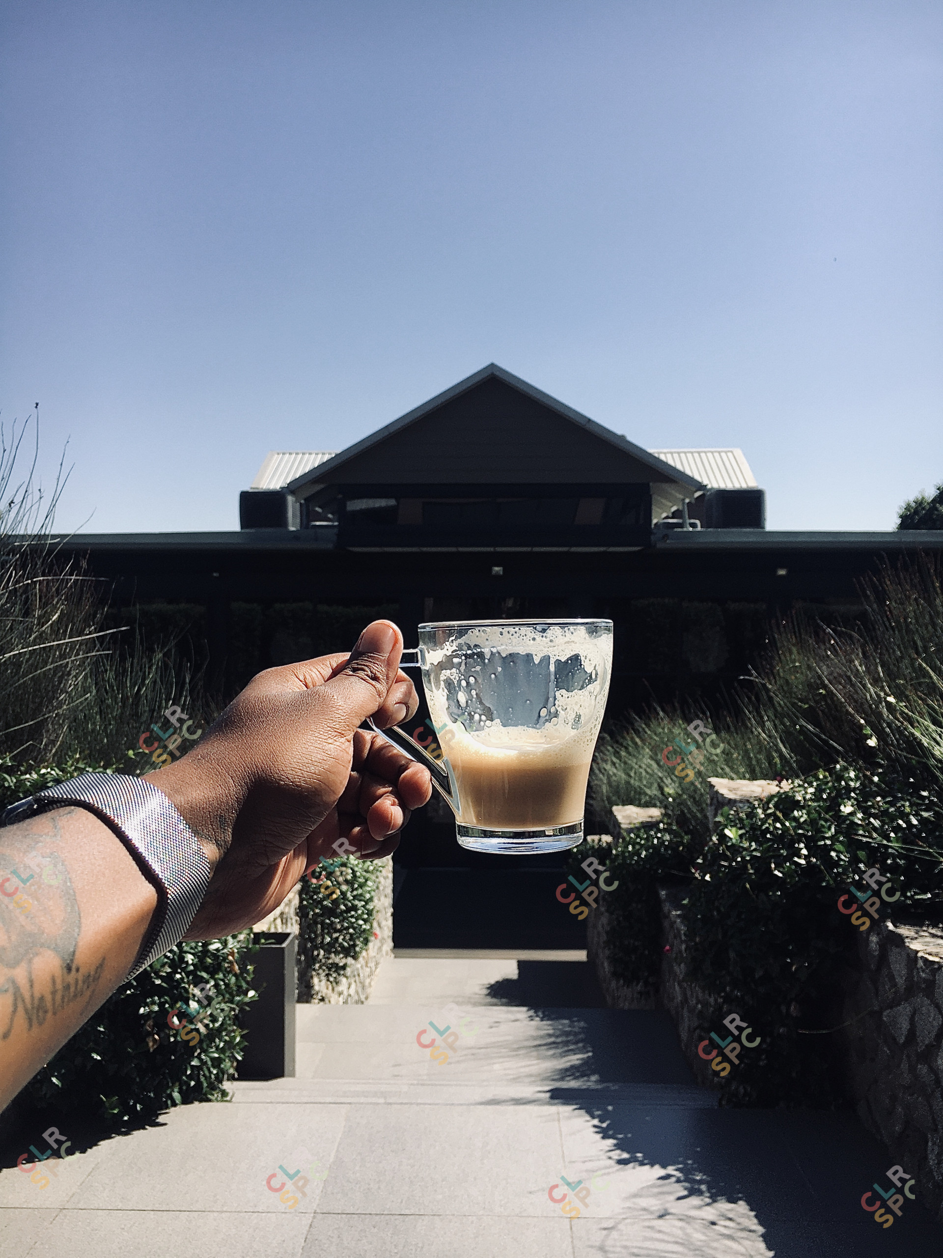 Coffee in the morning