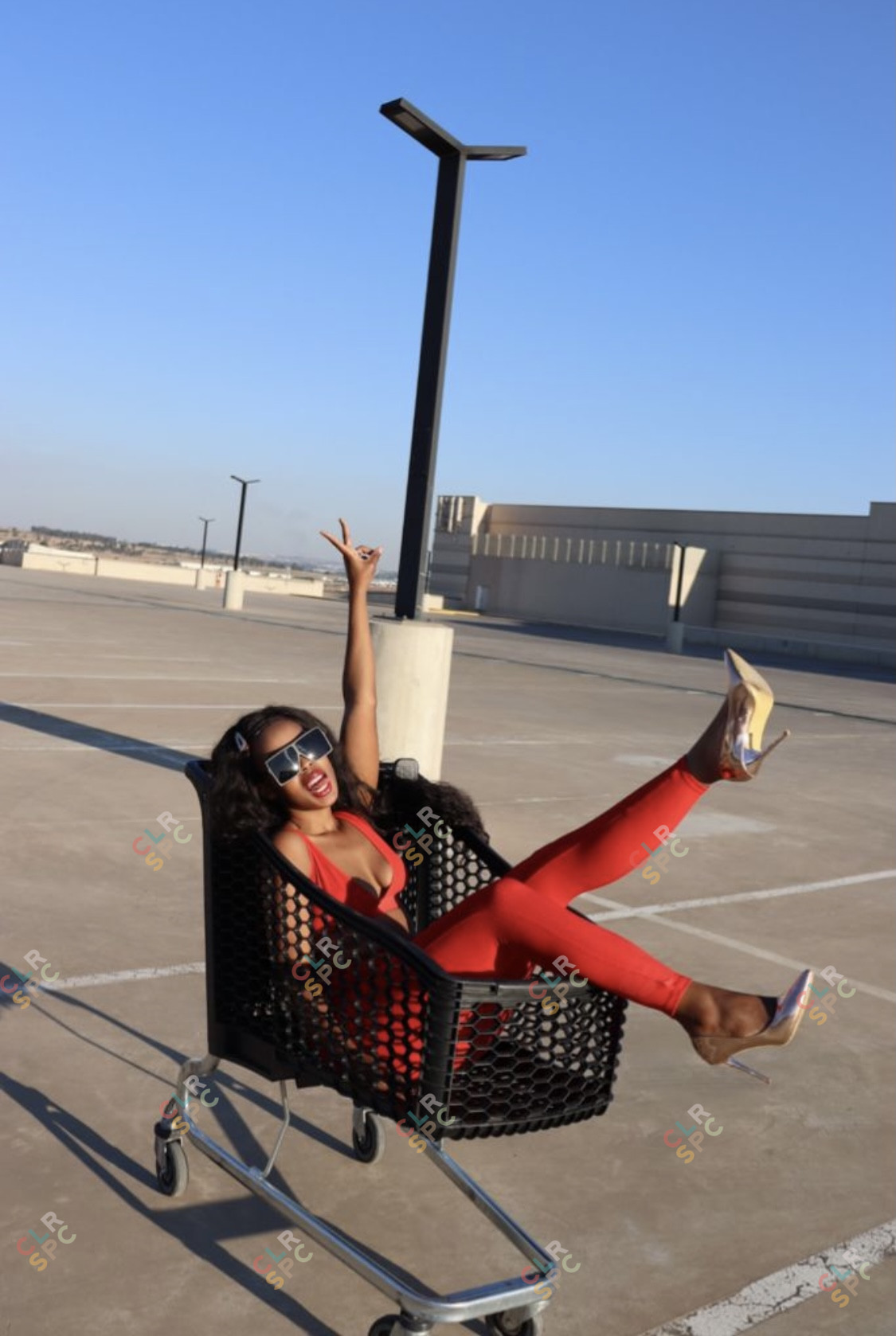 Black Girl in Trolley