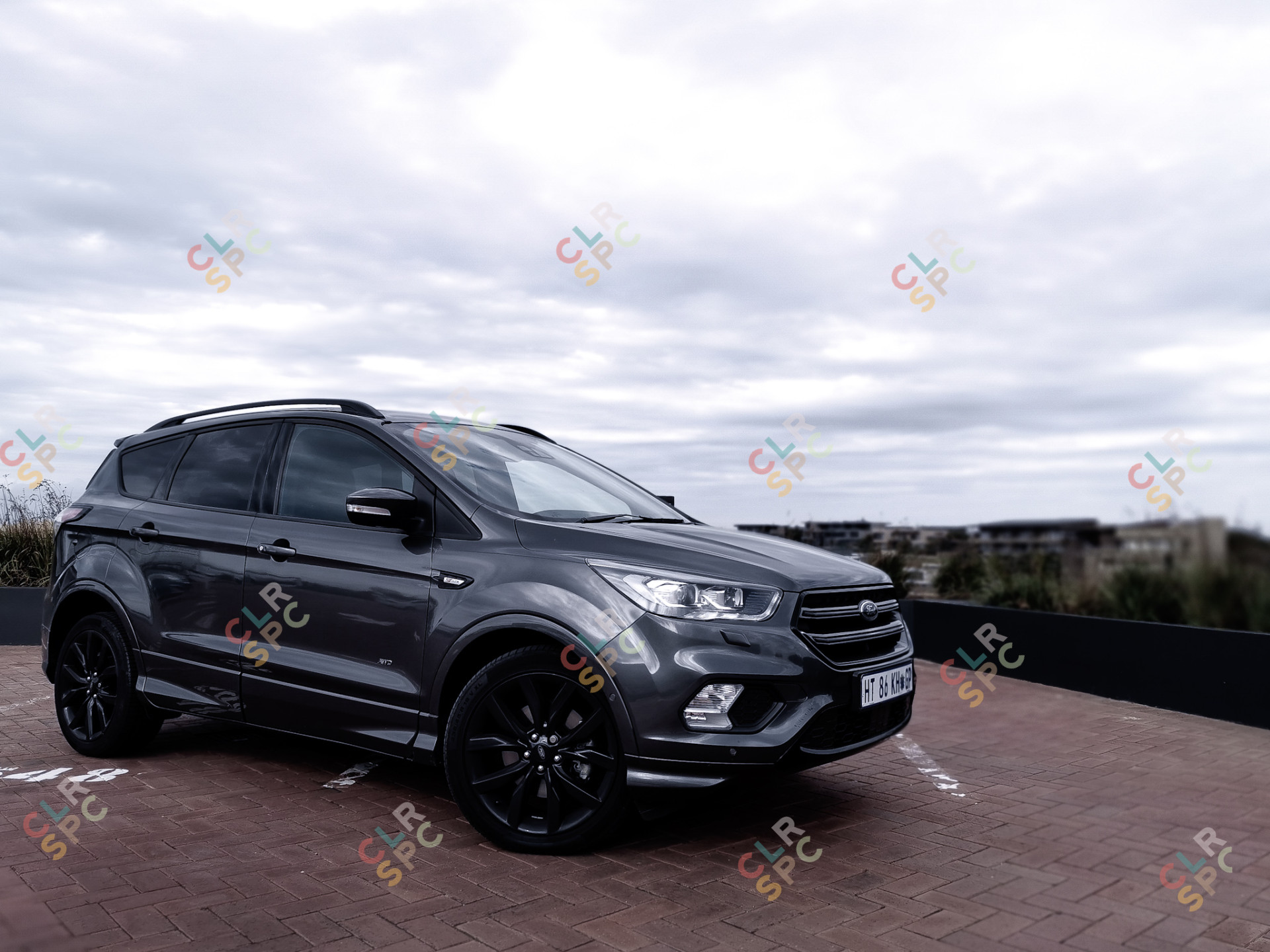 Ford Kuga ST model in black