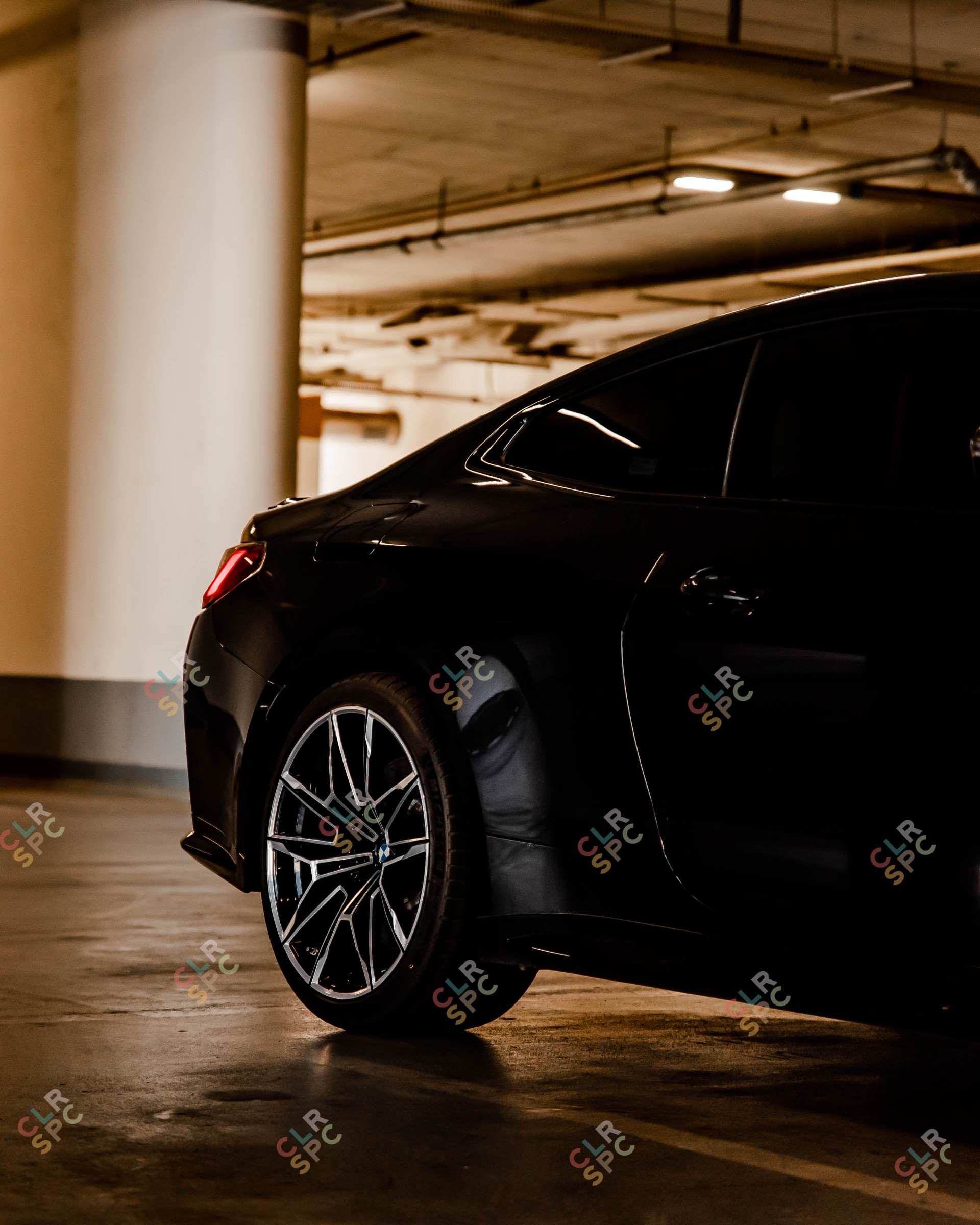 Bmw m4 rear wheel and lights