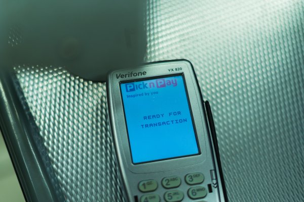 Ready for transaction machine