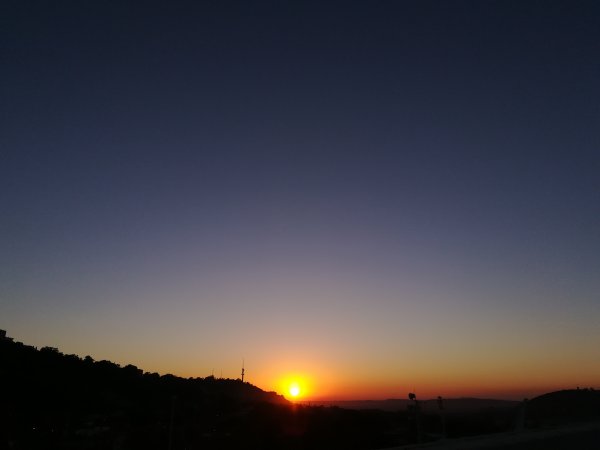 Sunrise in the City.