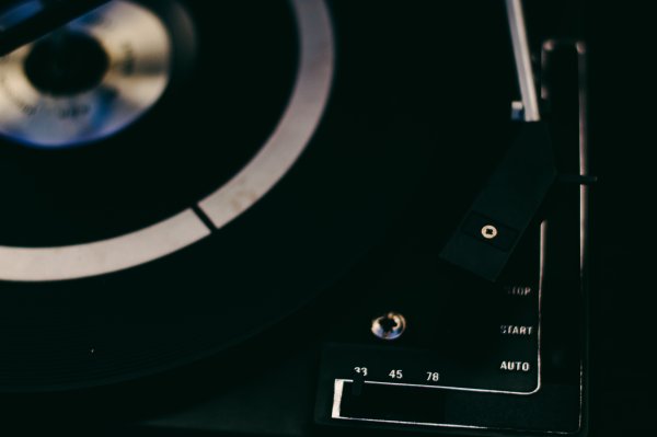 Vintage Vinyl Player